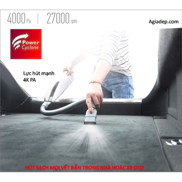 Máy hút bụi cầm tay mini đa năng TCL dùng cho oto xe hơi v.v | BigBuy360 - bigbuy360.vn