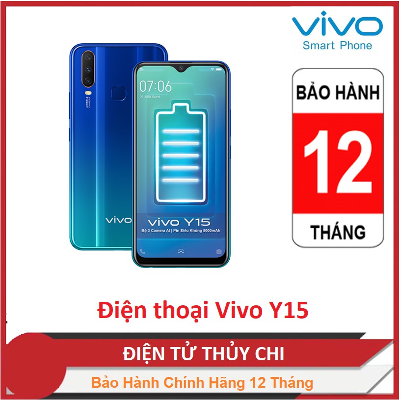 Điện thoại Vivo Y15 - Hàng Chính Hãng Mới 100% | BigBuy360 - bigbuy360.vn