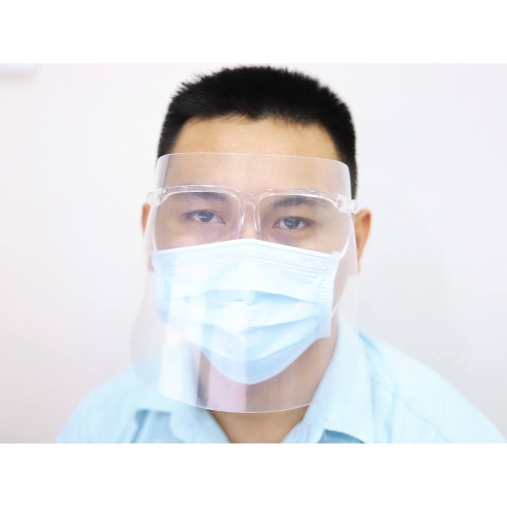 Mắt Kính Bảo Hộ  Face Shield Mask Che Mặt Chống Giọt Bắn , Chống Bụi, Hóa Chất ,Phòng Chống Dịch