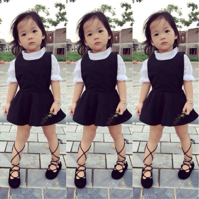 Set áo và váy yếm