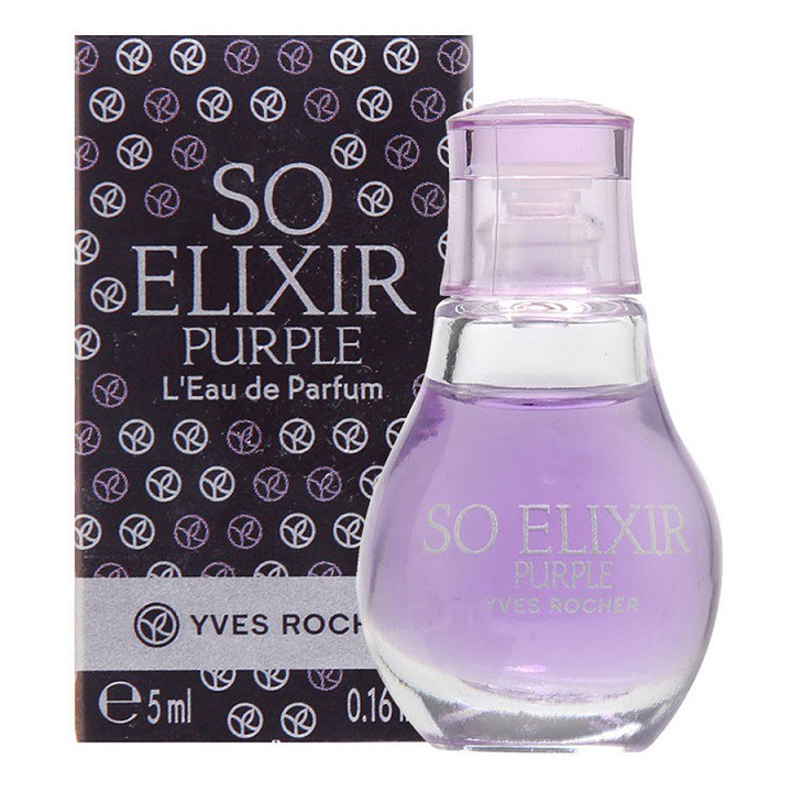 Nước Hoa Yves Rocher Mini Eau De Parfum So Elixir Purple 5ml