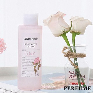 Nước Hoa Hồng Không Cồn Mamonde Rose Water Toner 150Ml,250Ml [ Chính Hãng ]
