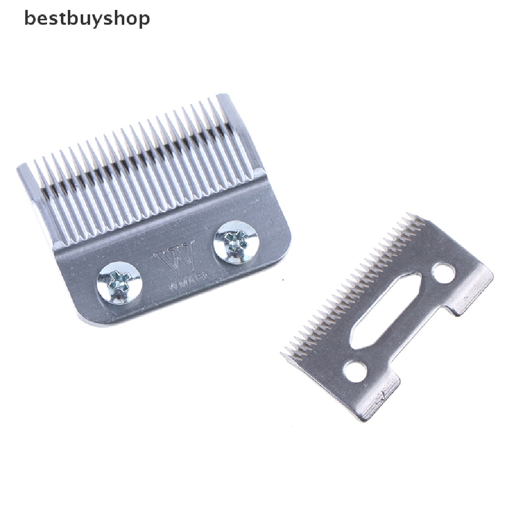 Set lưỡi cắt có ốc vít bằng thép chuyên dụng dành cho tông đơ cắt tóc