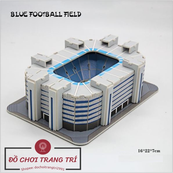 Đồ chơi lắp ráp giấy 3D mô hình sân vận động