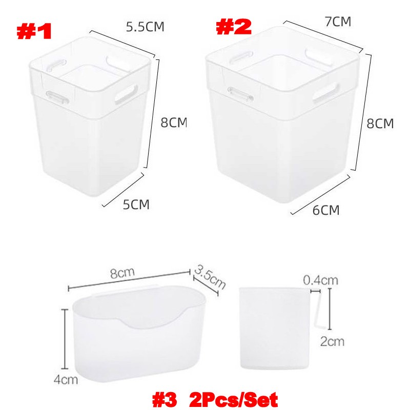 Hộp Phân Loại Trái Cây / Đồ Dùng Để Tủ Lạnh / Ngăn Kéo Chất Liệu Dày Dặn Tiện Dụng