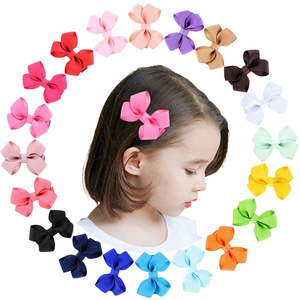 Kẹp tóc KIDSBOWS họa tiết nơ nhỏ nhắn dễ thương thời trang cho bé gái