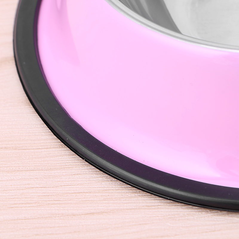 Tô Đựng Thức Ăn Cho Thú Cưng Bằng Thép Không Gỉ Chống Trượt