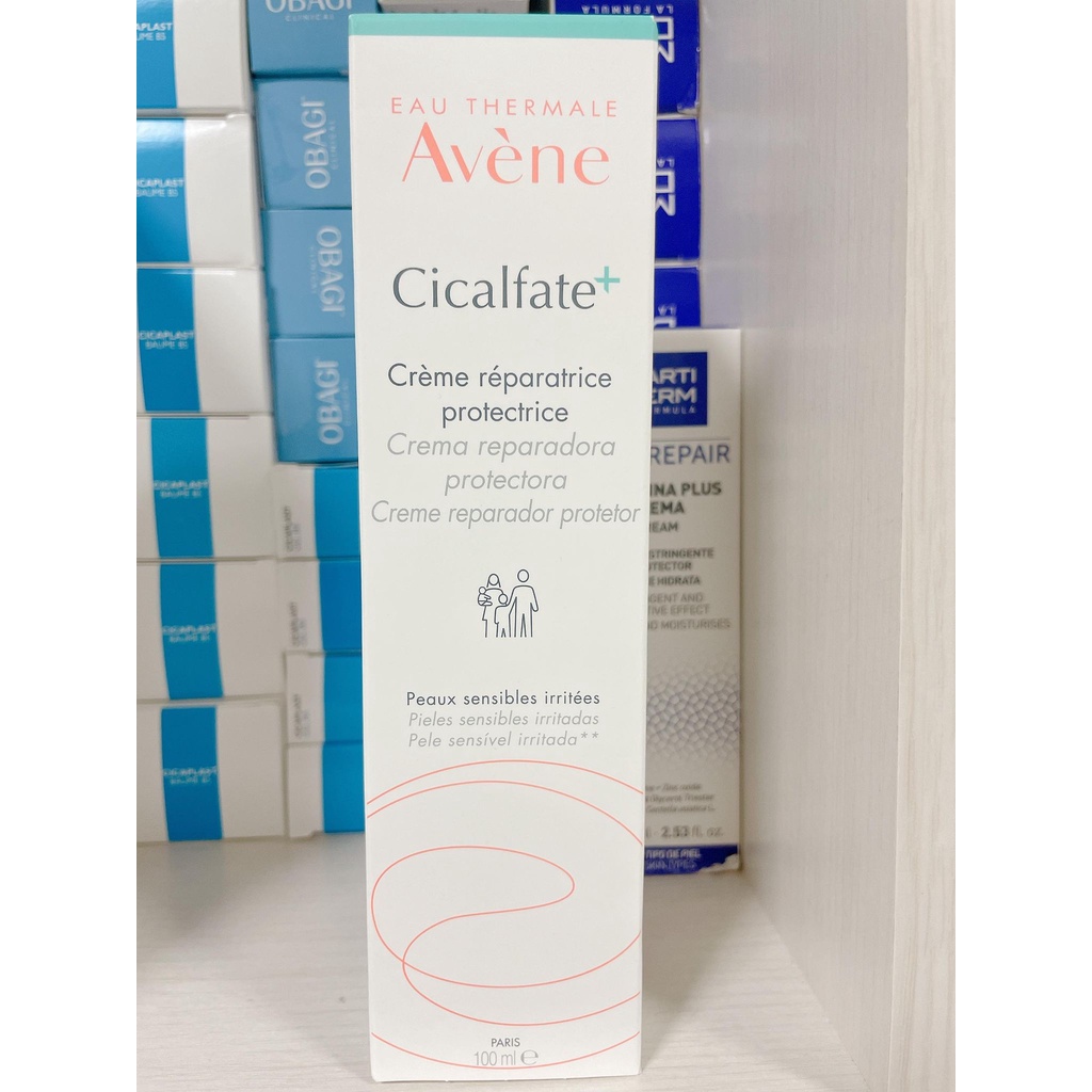 [bill TBN] kem dưỡng 100ml avene cicalfate phục hồi