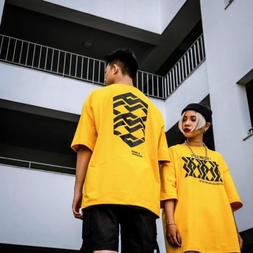 Áo Thun MATCH VÀNG Unisex