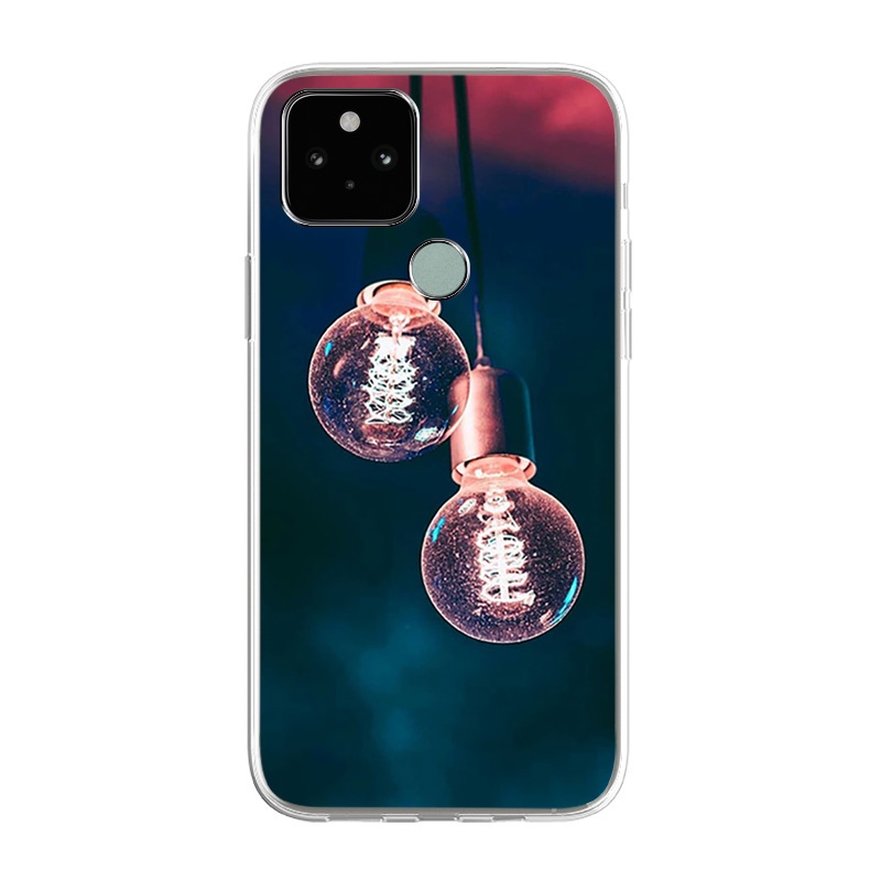 Ốp Điện Thoại Tpu Dẻo In Họa Tiết Dễ Thương Chống Rơi Cho Htc Google Pixel 5 6.7 Inch