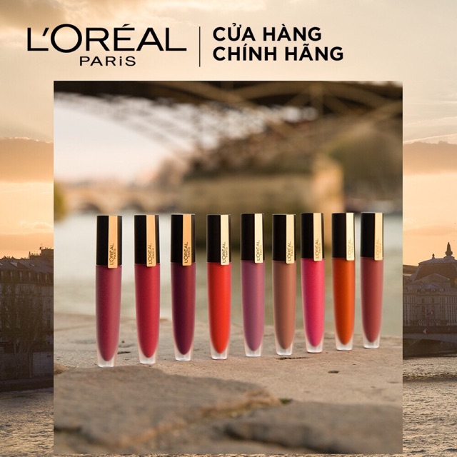 Son kem lì mềm môi cao cấp L’Oreal Paris 7ml màu 129