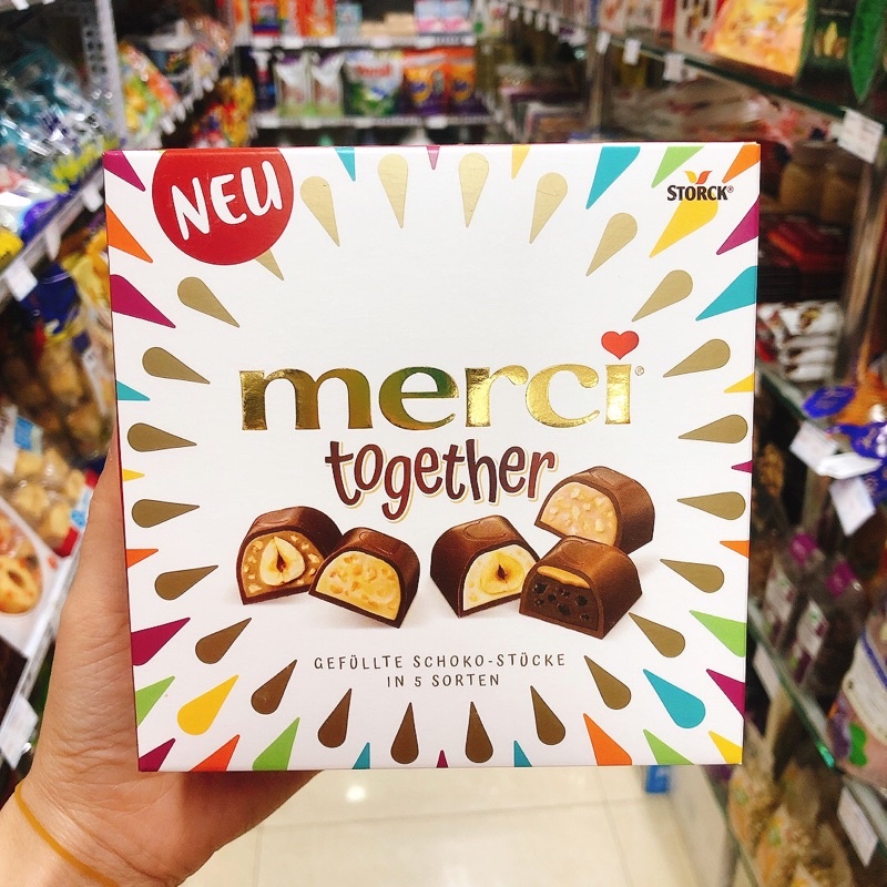 Socola Merci 176g together - Đức sale giá sốc số lượng có hạn