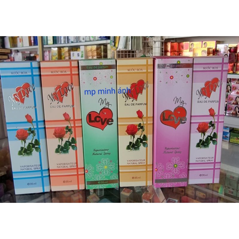Nước hoa mylove 35ml đủ màu