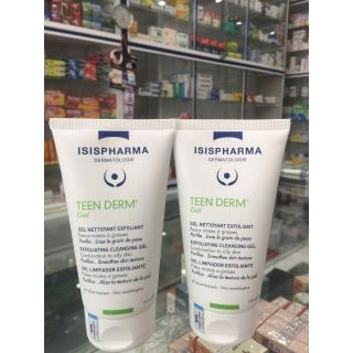 Teen derm gel ISIS sữa rửa mặt giảm nhờn