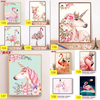 Tranh sơn dầu tự tô siêu xinh
