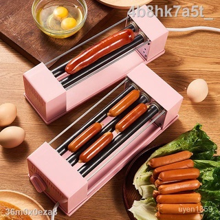 ✟✺₪LRKNhà Máy Xúc Xích Để Bàn Nhỏ Hot Dog Mini Ký Túc Xá Tạo Tác Ăn Sáng Đa Năng Máy Xúc Xích