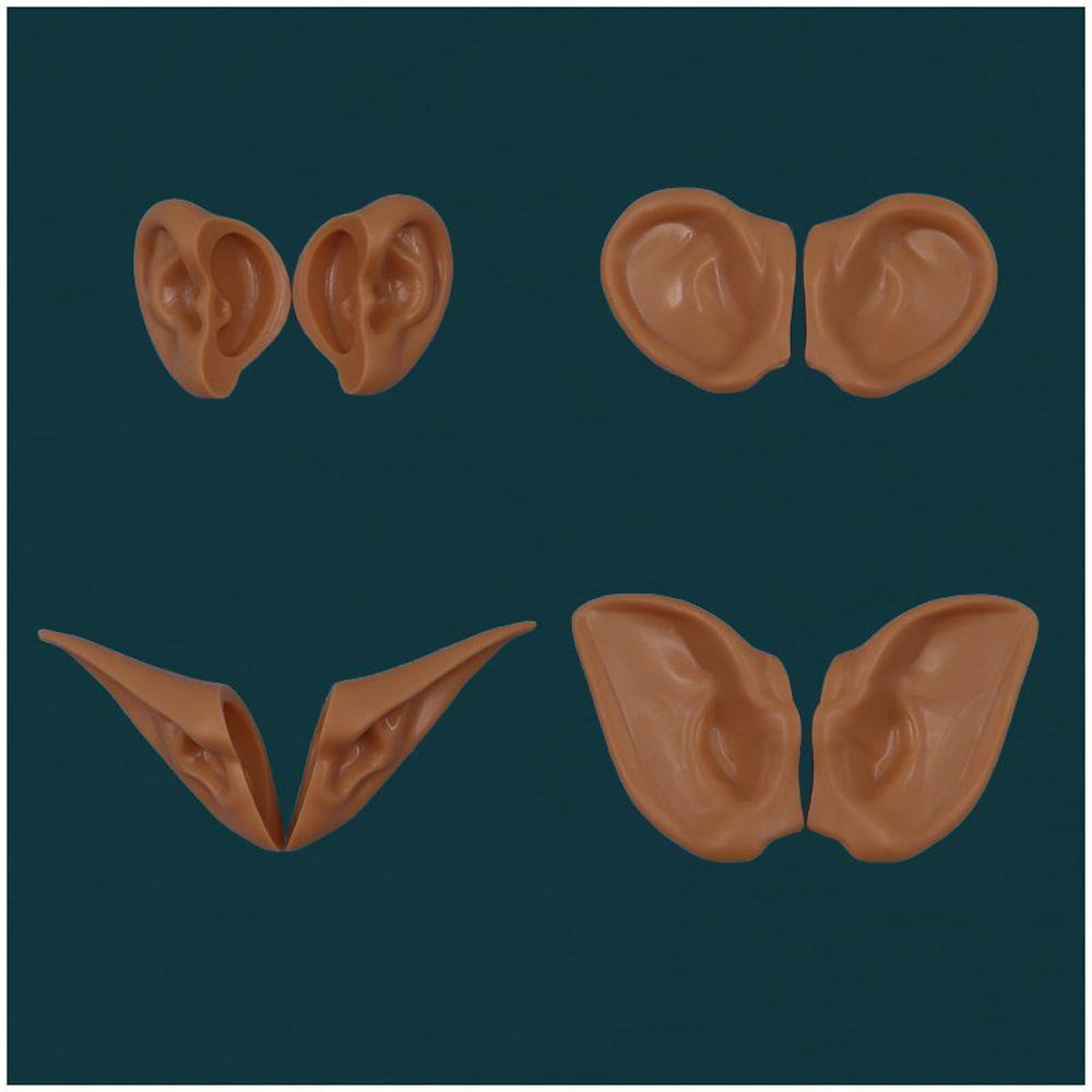 Tai Yêu Tinh Màu Trắng Bằng Nhựa Dùng Làm Búp Bê DIY