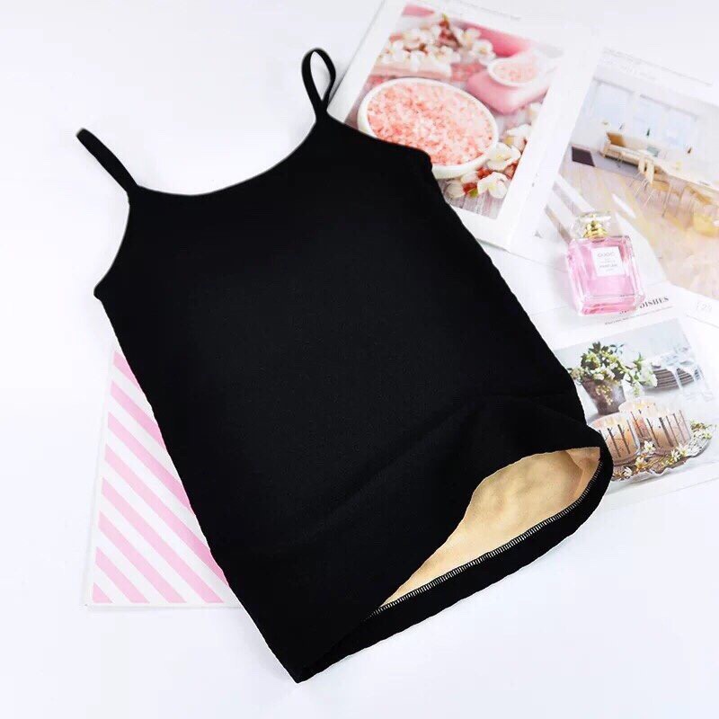 Áo Hai Dây Lót Lông Ấm Áp