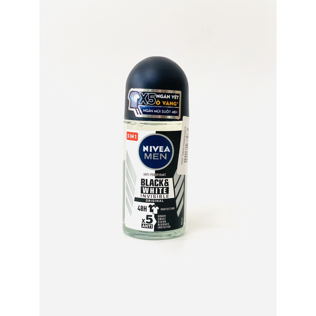 Lăn NIVEA MEN Ngăn Mùi Dành Cho Nam 50ML