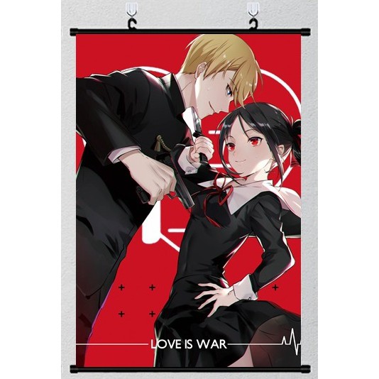 Poster vải anime Kaguya-sama wa Kokurasetai 02 30x45 - Love is War