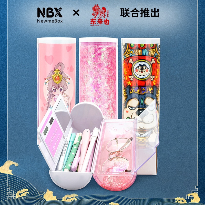 133mechanical lock newmebox pencil case Cat estojo escolar Kawaii school supplies estuche escolar nbx trousse scolaire stylo box