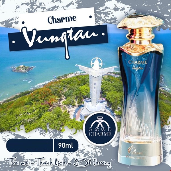 Nước hoa nữ Charme Vung Tau 90ml nữ tính sắc sảo tinh tế