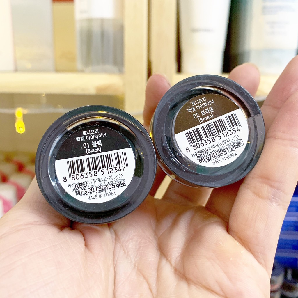 Gel Kẻ Mắt TONYMOLY Back Gel Eyeliner hàn quốc