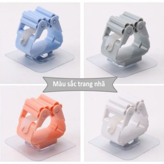 Móc kẹp chổi dán tường chịu nước