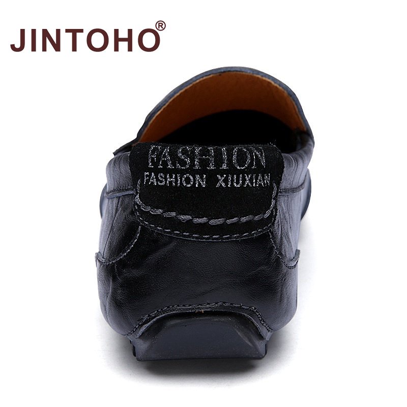 Giày Lười Da Pu Màu Trơn Thiết Kế Lịch Lãm Thời Trang Cho Nam