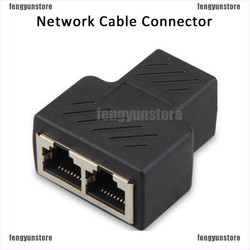 Đầu Nối Chia Mạng Lan Rj45 1 Sang 2