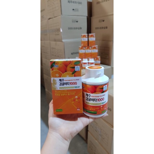 Vitamin C ngậm Hàn Quốc vị cam