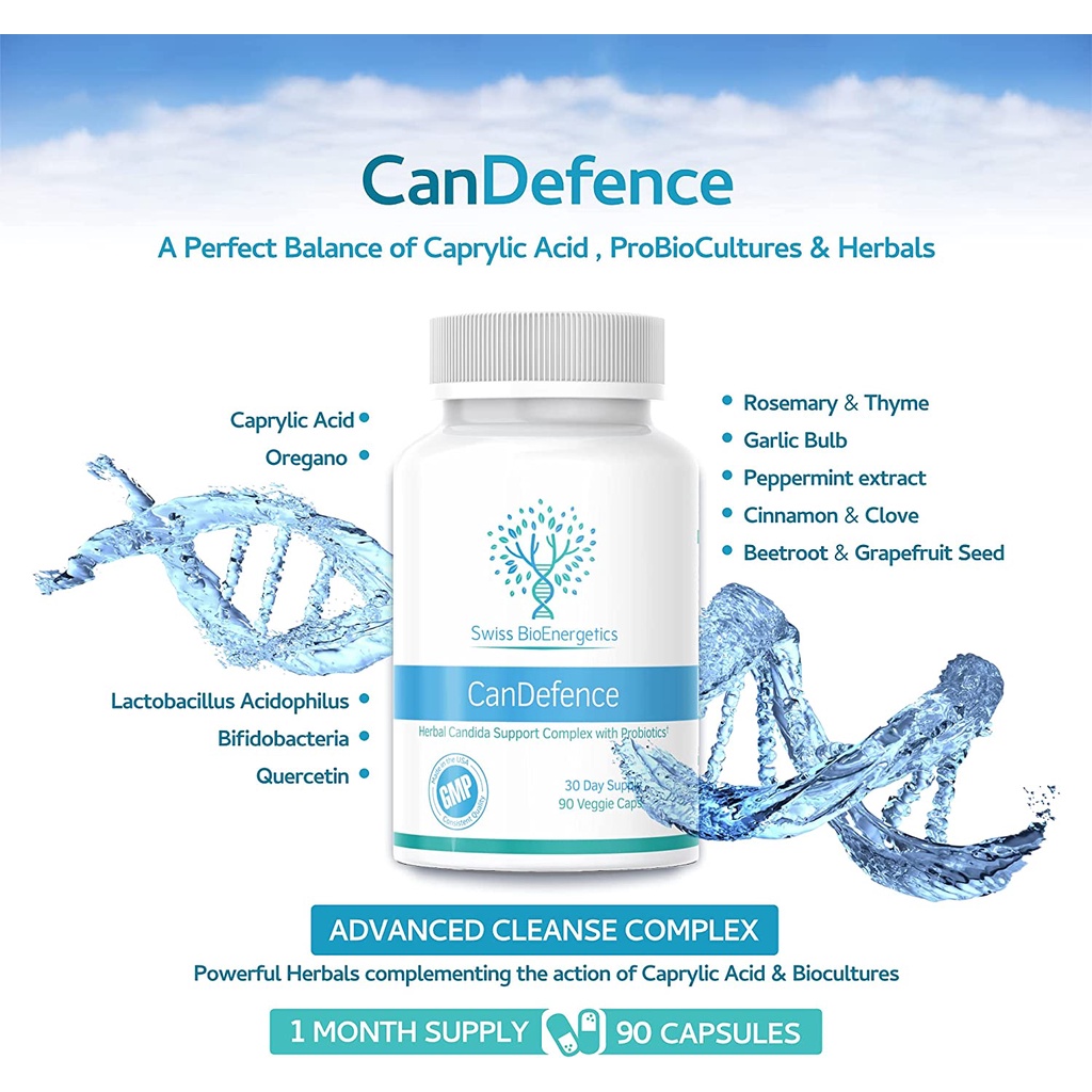 Viên diệt Nấm Candida - Nấm Phụ Khoa - 15 Thành Phần - Nhiễm Nấm Men