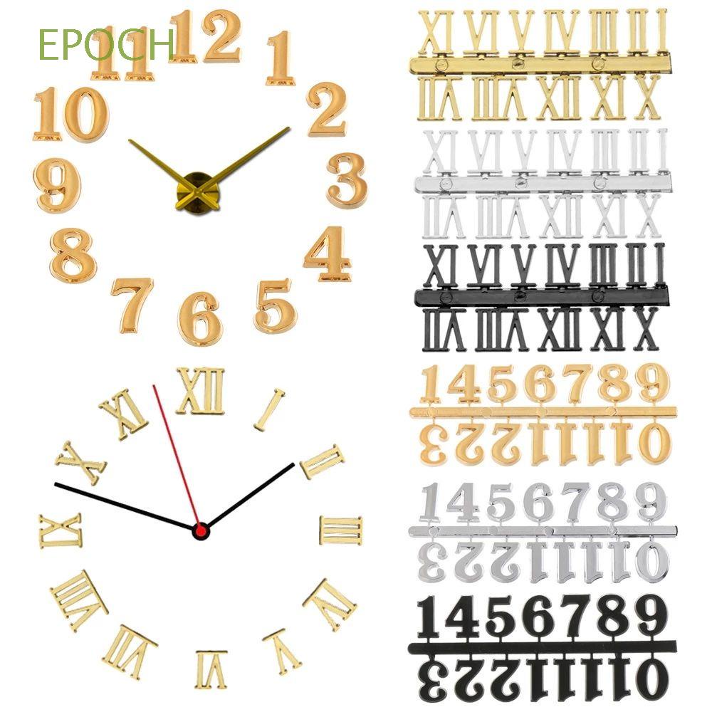 Phụ kiện đồng hồ số la mã 3D nhiều màu sắc