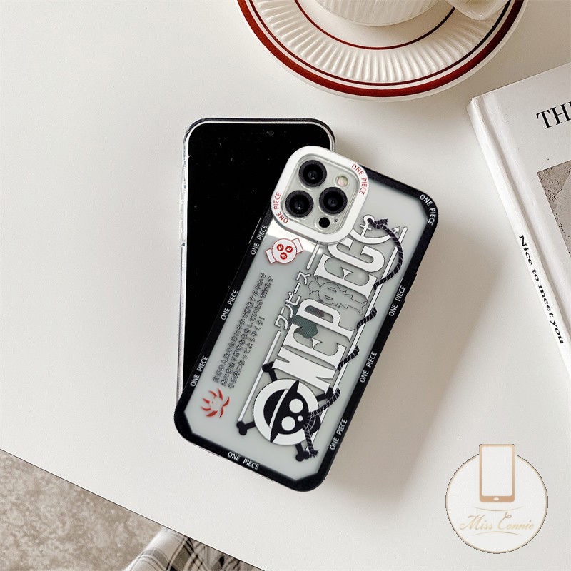 Ốp Điện Thoại TPU Mềm Trong Suốt Chống Sốc In Hình One Piece Cho iPhone 6 6s 7 8 Plus 11 12 14 Pro XS Max XR X SE 13 Pro Max