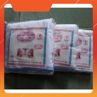Khăn sữa ki ba việt nam loại 2-3-4 lớp <3