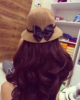 Mũ cói tiểu thư