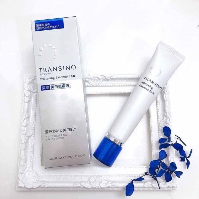 Tinh chất dưỡng trắng sáng da Transino Whitening Essence ExII 50g Nhật, Serum Transino Nhật Bản.