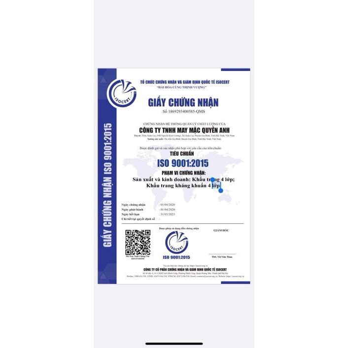 Khẩu trang 4 lớp Quyền Anh Hộp 50 cái. Khẩu trang chính hãng bán tại Nhà Thuốc. | BigBuy360 - bigbuy360.vn