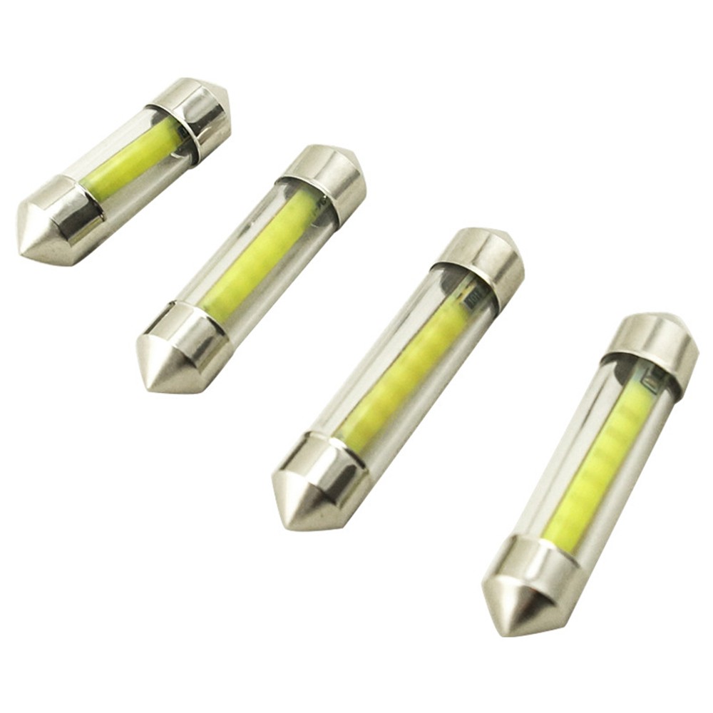 1 Chip Đèn Led COB Chip C5W 31mm 36mm 39mm 41mm Cho Ô Tô