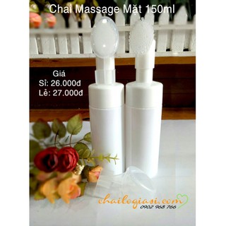 CHAI NHẤN MASSAGE TẠO BỌT 150ML