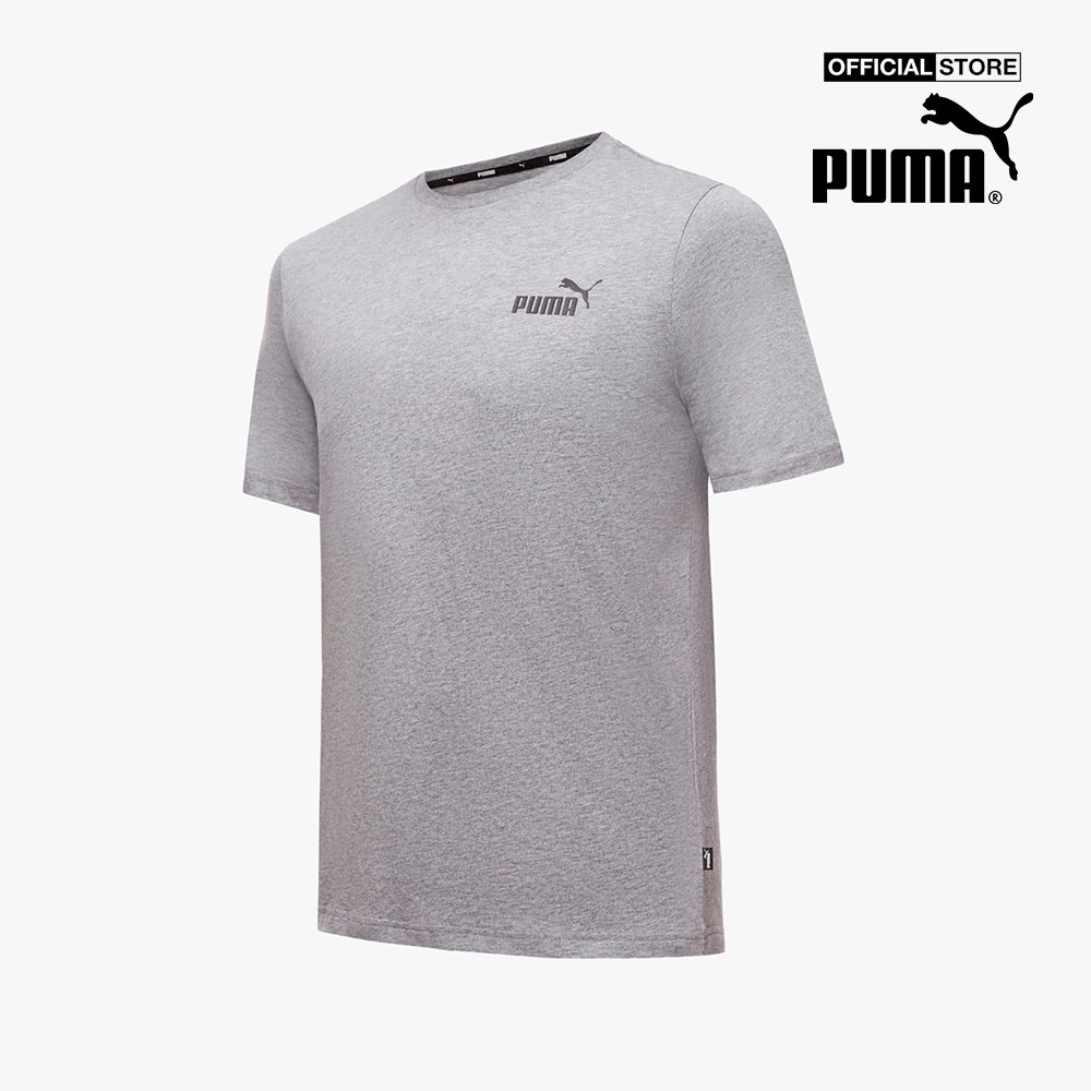 PUMA - Áo thun thể thao nam ngắn tay Essentials Small Logo Train-586668-03