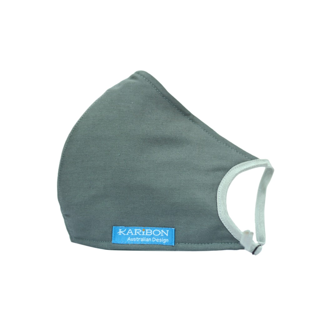 Khẩu trang Karibon Cotton 8 lớp có than hoạt tính, lọc bụi mịn và khử mùi, tiêu chuẩn châu Âu EN 143:2000 | BigBuy360 - bigbuy360.vn