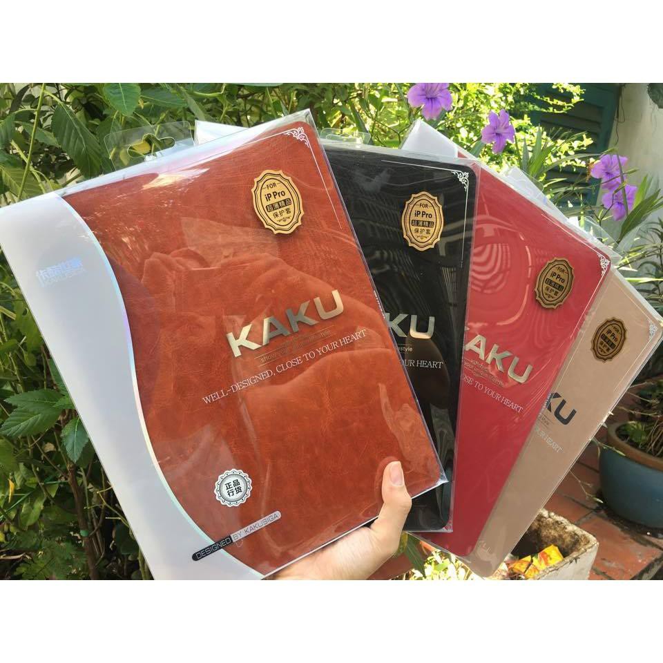 Bao da dành cho iPad Pro 12.9 inch ( 2015. 2016. 2017/ 2018/ 2020) Chính hãng Kaku thương hiệu nổi tiếng | BigBuy360 - bigbuy360.vn