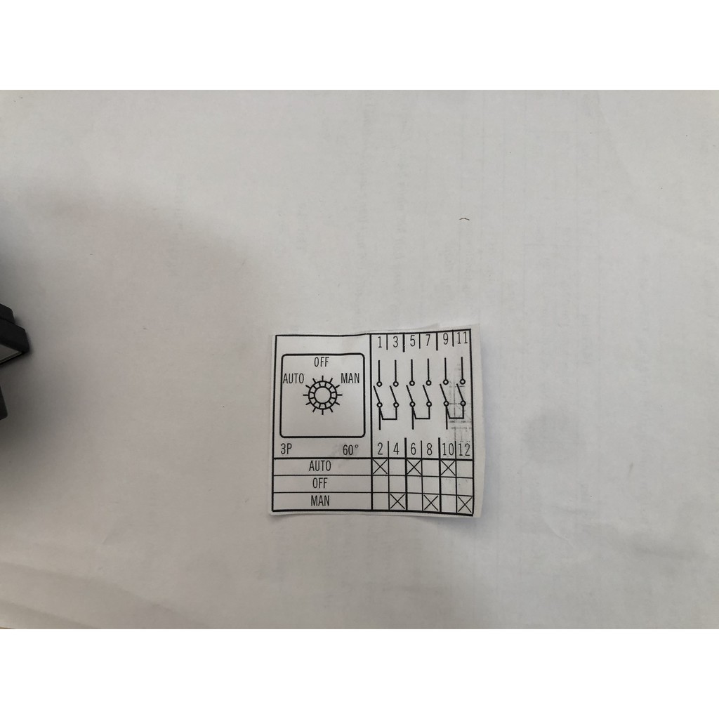 Chuyển mạch 3 vị trí Auto-Off-Manual | BigBuy360 - bigbuy360.vn