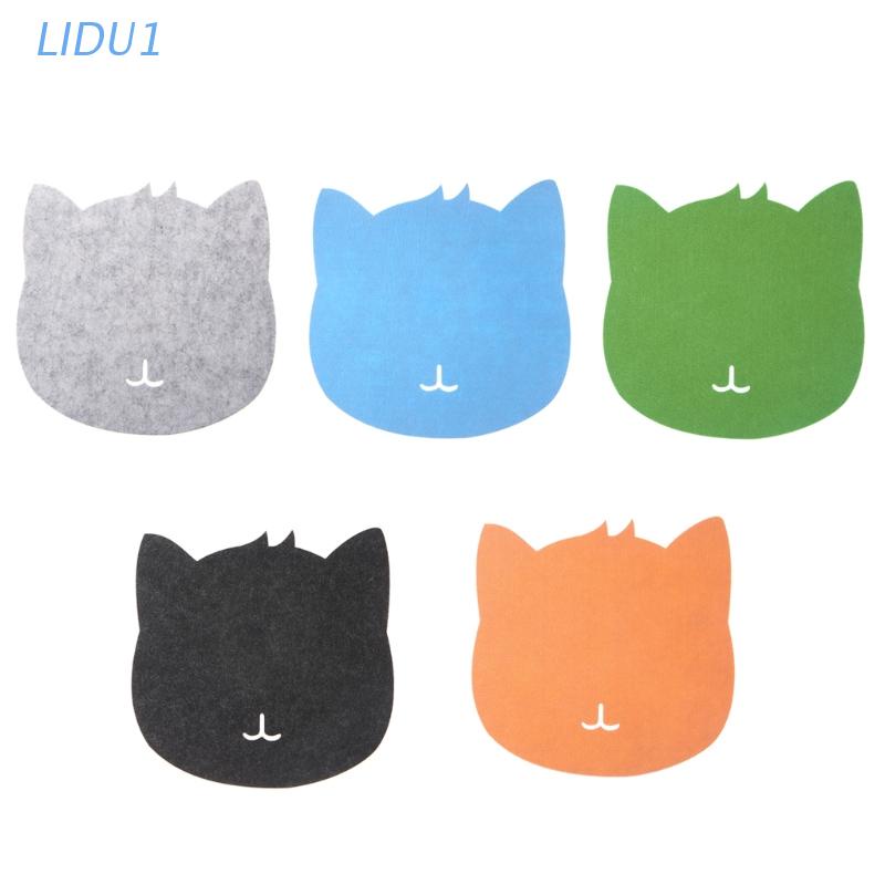 Tấm Lót Chuột Máy Tính Chống Trượt Hình Mèo Dễ Thương 1 Cái