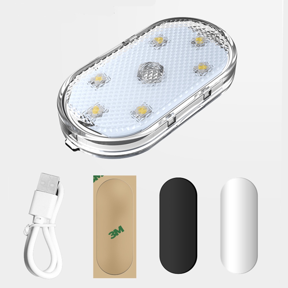 Đèn Đọc Sách Gắn Trần Xe Hơi Từ Tính Tiện Dụng