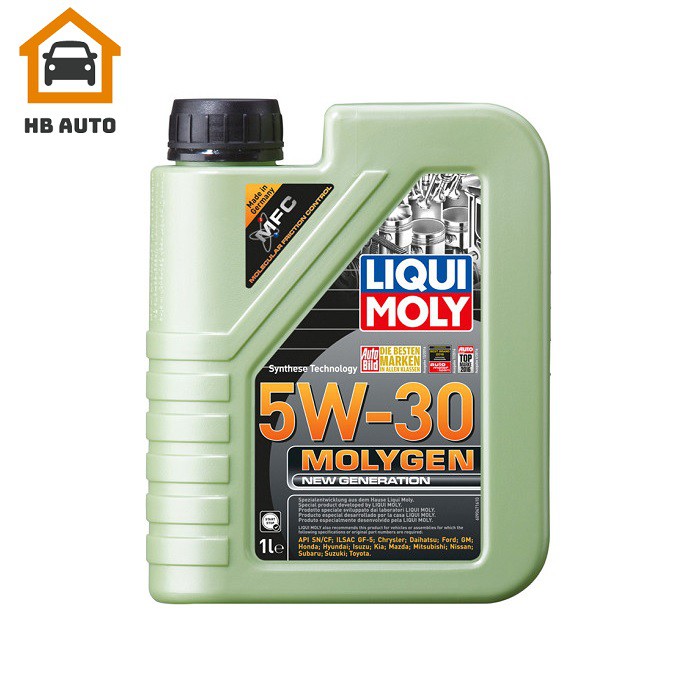 Dầu nhớt xe ô tô Liqui Moly MOLYGEN 5W30 1L