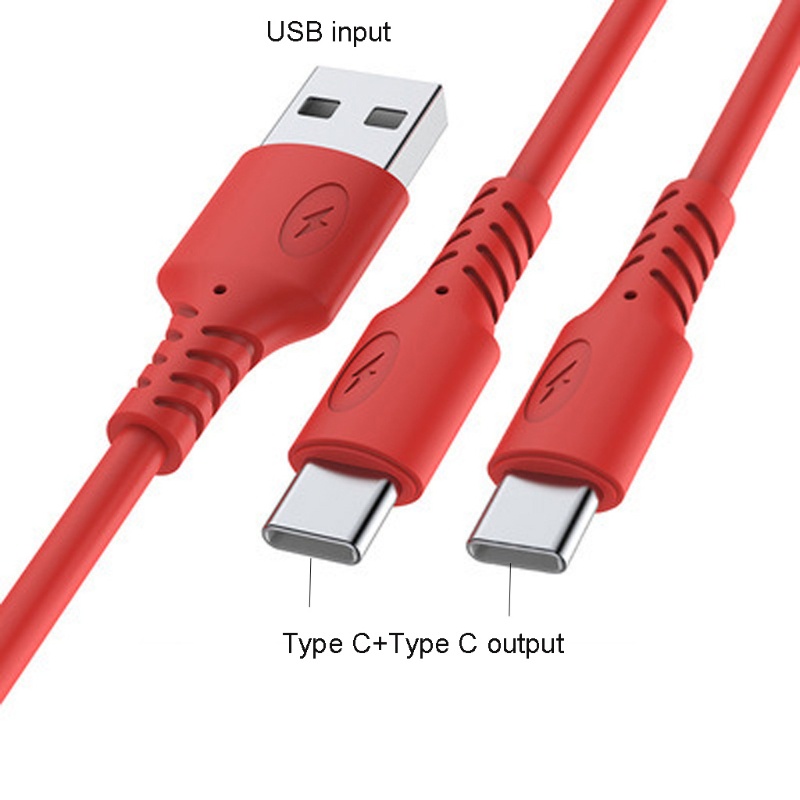 Dây Cáp Sạc USB Loại C Bằng Silicone 2 Trong 1 Cho S10 Micro USB