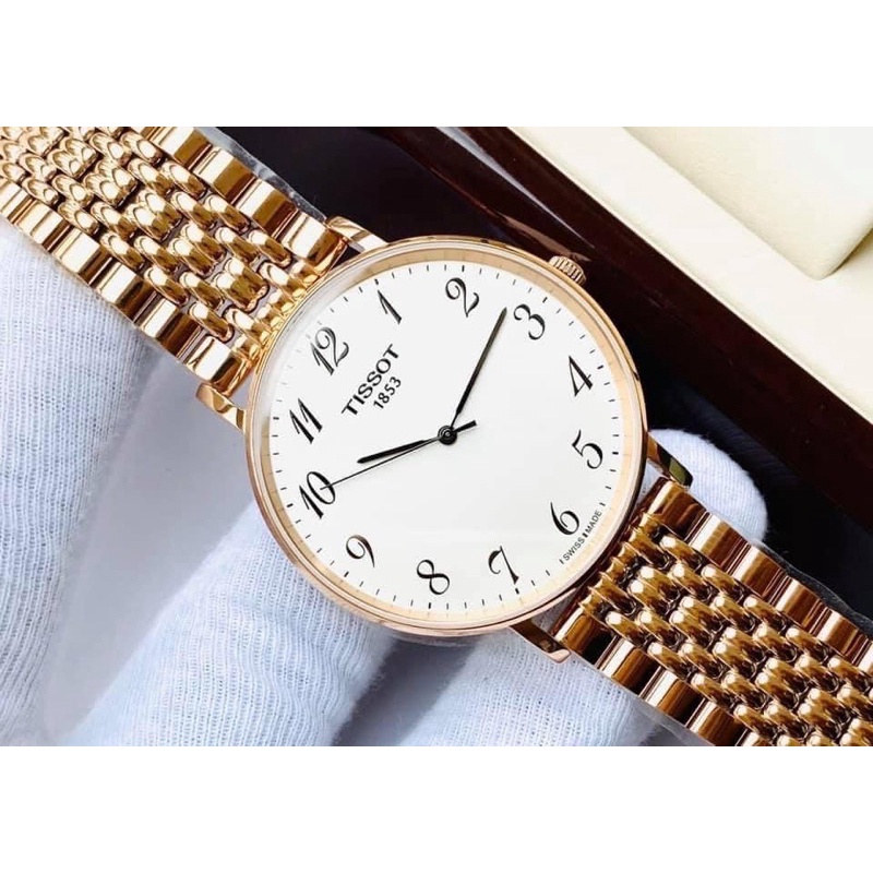 ĐỒNG HỒ NAM CHÍNH HÃNG TISSOT T109.610.33.032.00 Everytime Large Silver Dial Men’s Watch Quartz