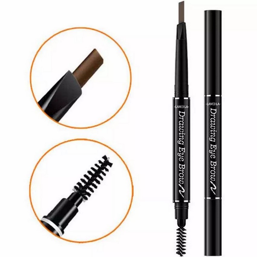 Chì kẻ lông mày nội địa trung 2 đầu chì kẻ mày phẩy sợi tiện dụng bền màu không thấm nước GALA HOME